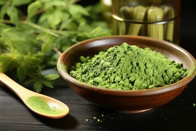Polvere sottile di Matcha